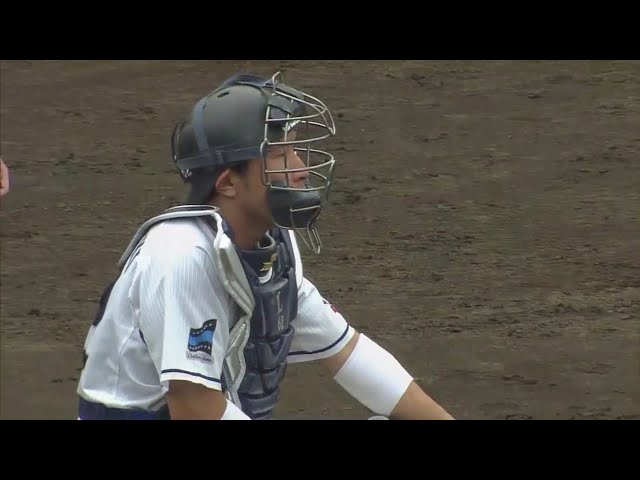 【ファーム】冴え渡る強肩!! ライオンズ・駒月 この試合3つ目となる盗塁阻止!! 2018/9/12 L-S(ファーム)