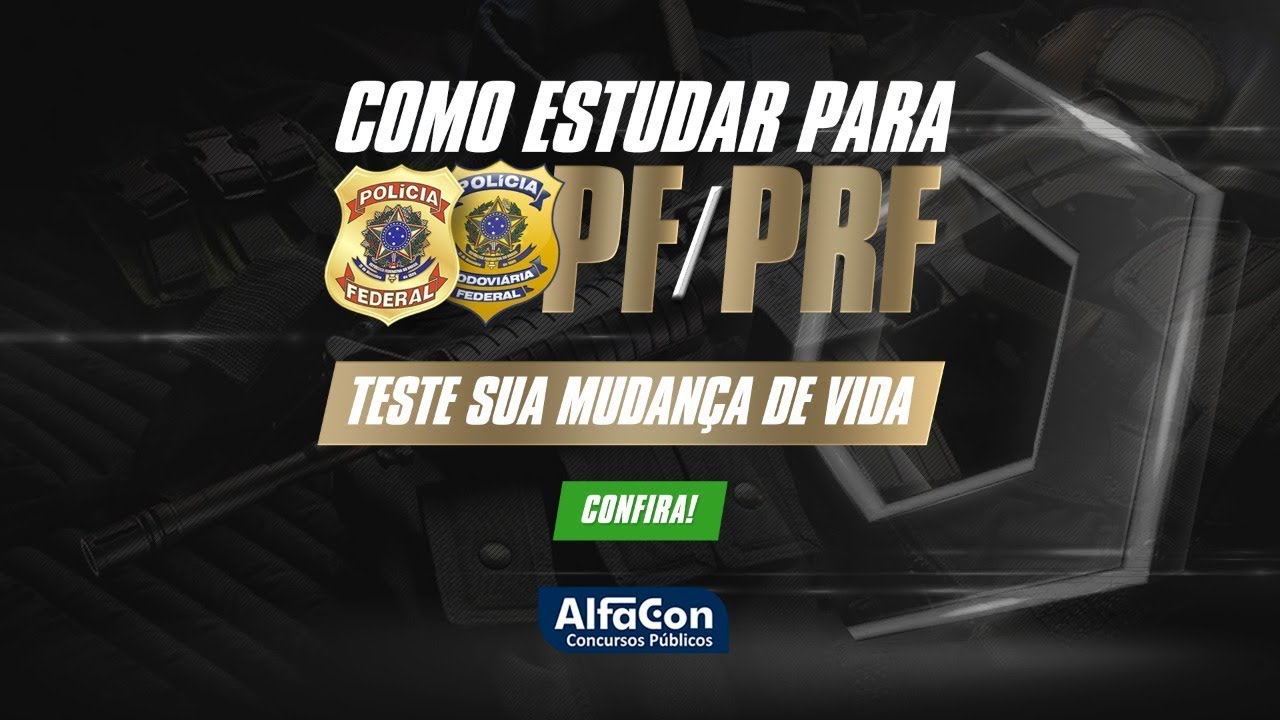 #02 - Começando do ZERO para PRF/PF - Primeiros passos - Evandro Guedes