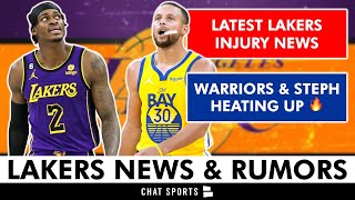 LATEST Lakers Injury News On Jarred Vanderbilt & Gabe Davis + Steph Curry & Warriors Heating Up 🔥