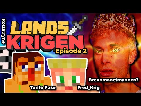 LANDSKRIGEN Episode 2 - Hvem er den geléaktige fyren vi får besøk av? Blir han middag?