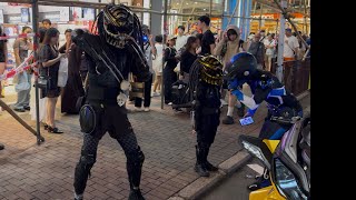 Predator and predator junior just beside you