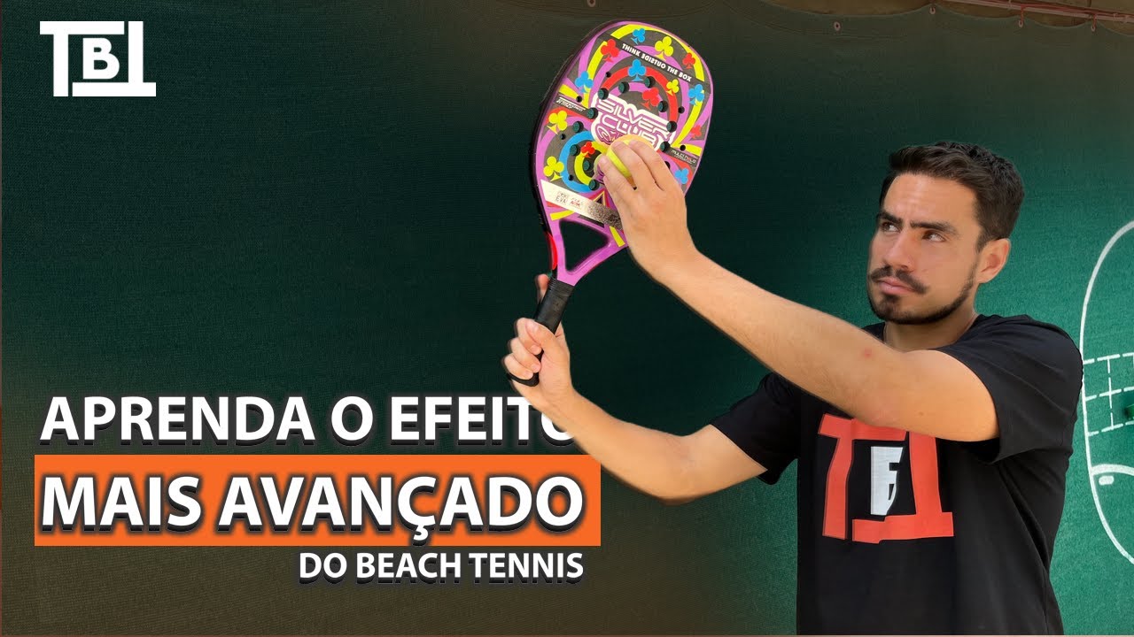 COMO SACAR COM EFEITO SPIN (GIRO) NO BEACH TENNIS | TBT