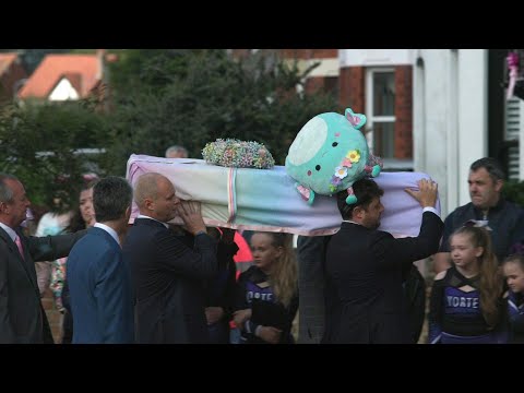 Funeral held for seven-year-old Elsie killed in Southport stabbing | AFP