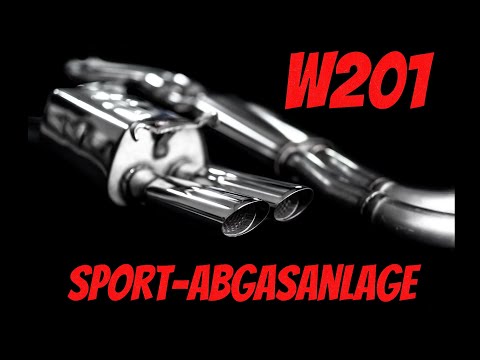 Huber`s Garage - W201 Sport-Abgasanlage
