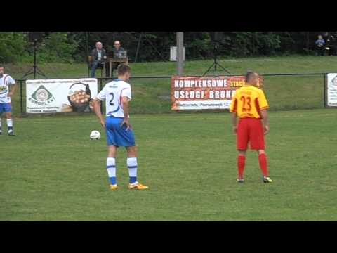 LKS Kwiatkowice - Rzut wolny w wykonaniu Jakuba Dregiera