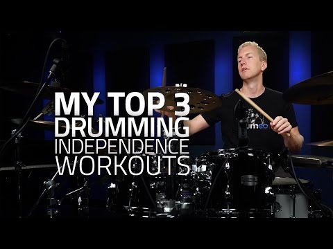 My Top 3 Drumming Independence Workouts - Drum Lesson (Drumeo)