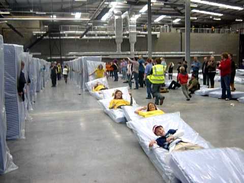 Newcastle All Stars Steel Orchestra at Largest Human Mattress Dominoes World Record