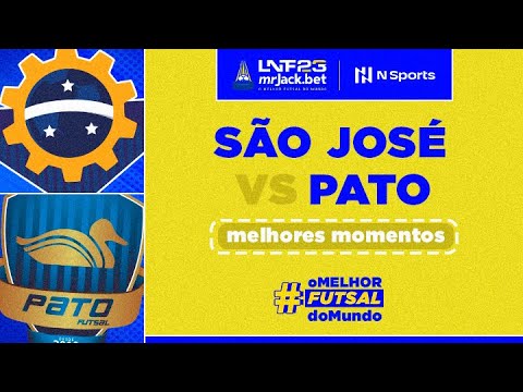SÃO JOSÉ 1 X 1 PATO | MELHORES MOMENTOS | LNF 2023
