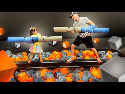 TOMBOS NO PARQUE DE CAMAS ELÁSTICAS SKY ZONE DE ORLANDO - Família Brancoala nos EUA