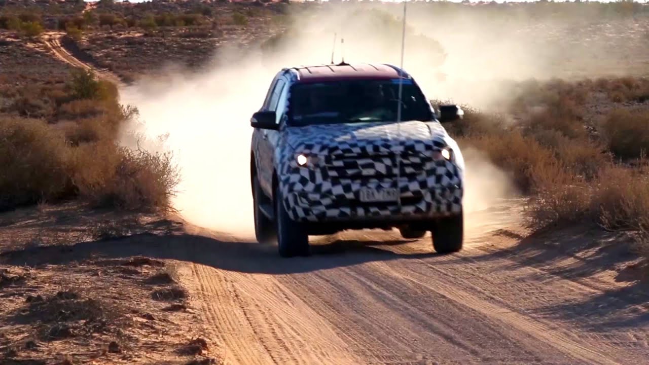 2015 Ford Everest - Simpson Desert off-road testing