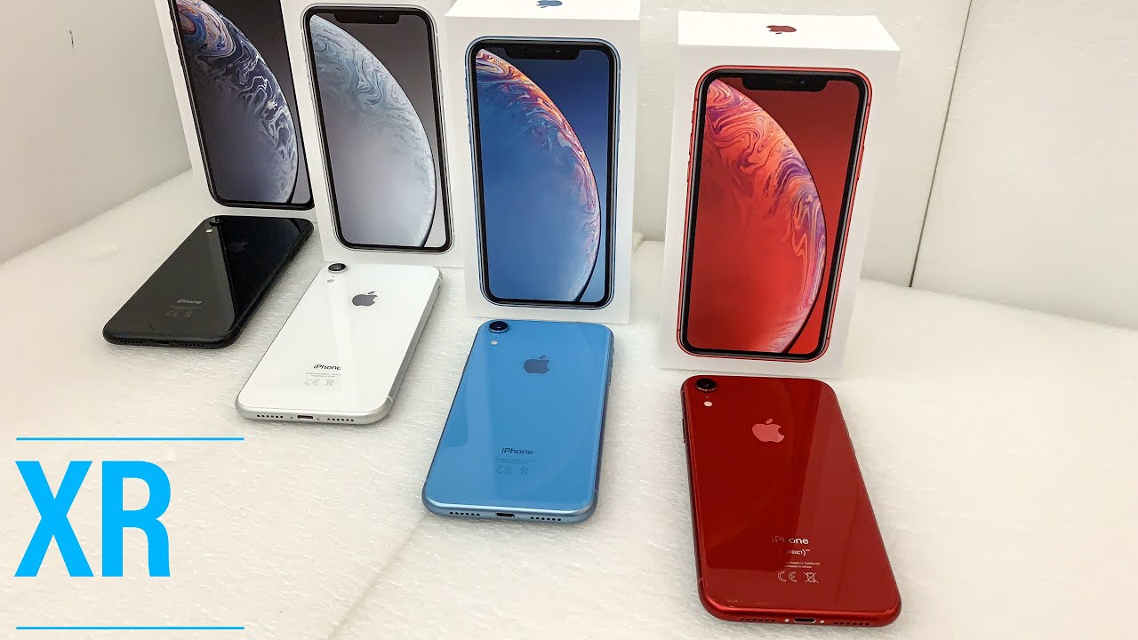 iPhone XR Unboxing and Colour Comparison!
