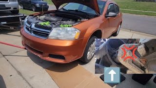 Replacing Broken Motor Mount on Dodge Avenger