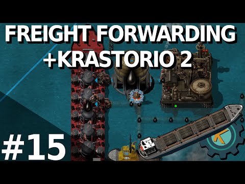 Factorio Freight Forwarding K2 20x #15 — Oil Tankers! No Spills Pweez! 🥺👉👈