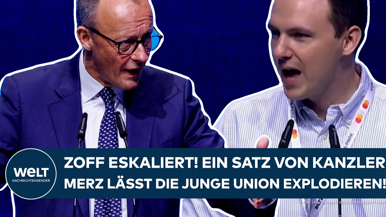 RUST: Renten-Zoff eskaliert! Ein Merz-Satz bringt die Junge Union in Rage - Der Konter folgt sofort!