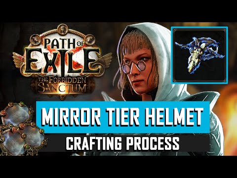 [POE 3.20] Crafting Mirror Tier CI Aura Stacker Helmet