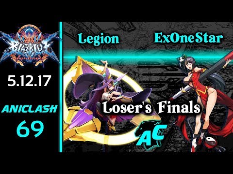 AniClash 69 - Legion (Izanami) vs ExoneStar (Litchi) Loser's Finals Blazblue CF