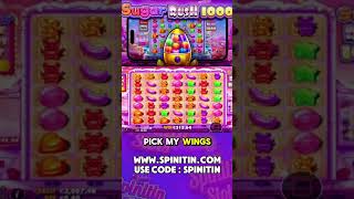Huge SUGAR RUSH | BIG WIN! 🤑🎰💸 #slot #epicbigwin #slots