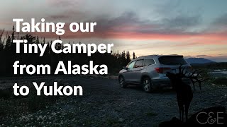 Driving the Haines Highway from Haines, Alaska to Haines Junction, Yukon in our SUV Camper