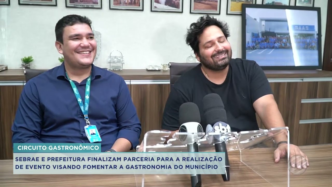 SEBRAE E PREFEITURA FINALIZAM PARCERIA PARA REALIZAÇÃO DE EVENTO VISANDO FOMENTAR A GASTRONOMIA