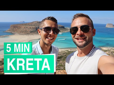 Kreta in 5 Minuten ☀🌈 An der Küste von Heraklion bis Chania