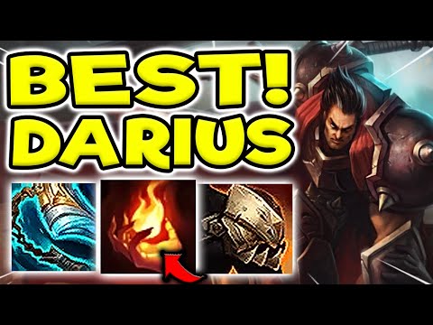 #1 BEST DARIUS TOPLANE BUILD TO WIN EVERY GAME IN SEASON 11 - DARIUS TOP GAMEPLAY! League of Legends
