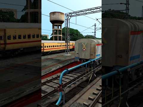Indian Train Simulator, WDM3D Locomotive Coupling LHB Coach, Train Games #train #traingame #trainsim