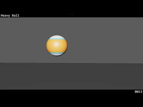 Heavy Ball Example