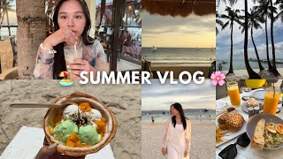 Download lagu Chill Summer Vibes 🌸 | Boracay Diaries | Puka beach, land tour, food trip, cafe hopping, and more ✨ mp3