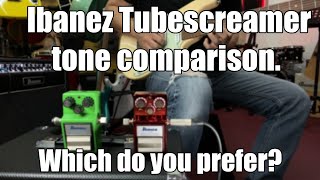 Video thumbnail for Ibanez TS9 vs TS9 40th Anniversary tone comparison. Which do you prefer? by Albert Chris Montinola