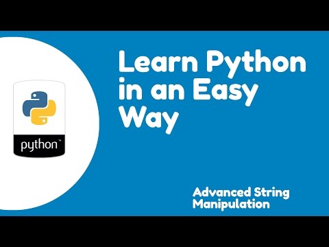 07 Python Advanced String Manipulation