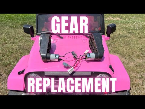 SAVE MONEY: Repair Your Broken Power Wheels Gears