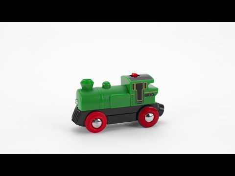 Ravensburger BRIO - Baterijomis varomas variklis (33595) video