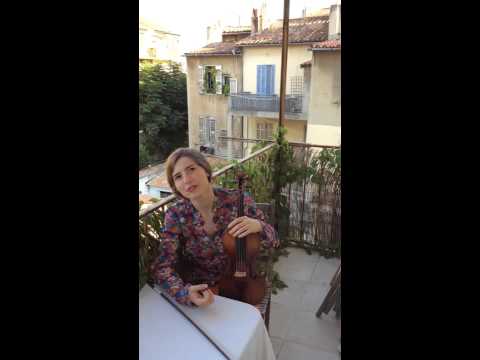 Anna Göckel introduction - Sibelius Violin Competition 2015