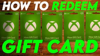 How to redeem Xbox Gift Card - EASY step-by-step instructions