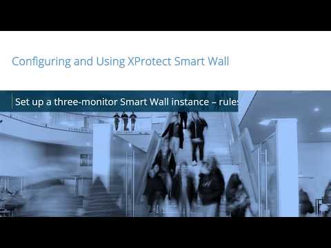 XProtect Smart Wall: Set up 3-monitor SW instance - rules