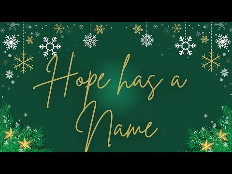 12/18/22 Sunday PM "Hope Has a Name" Landmark Christmas Concert