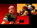 OROCHI LEONA ATTACKS RALF AND CLARK KOF 2003 ENDING THE KING OF FIGHTERS TEAM IKARI WARRIORS