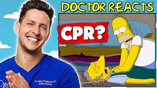Doctor Fact-Checks Simpsons Medical Scenes