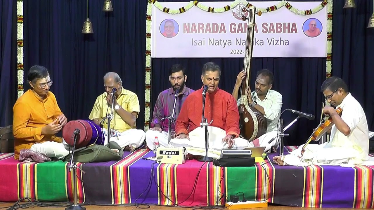 Vocal concert by A S Murali | Carnatic Music | Narada Gana Sabha | Kalakendra