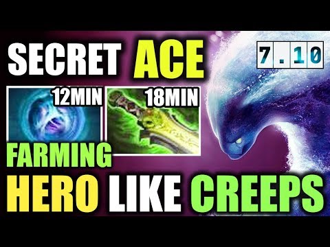 Secret.Ace - Brutal [Morphling] Farming hero like Creeps 12 min linken | Pro gameplay Dota 2
