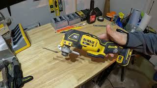 Dewalt Multi Tool Blade Change and Features DCS356
