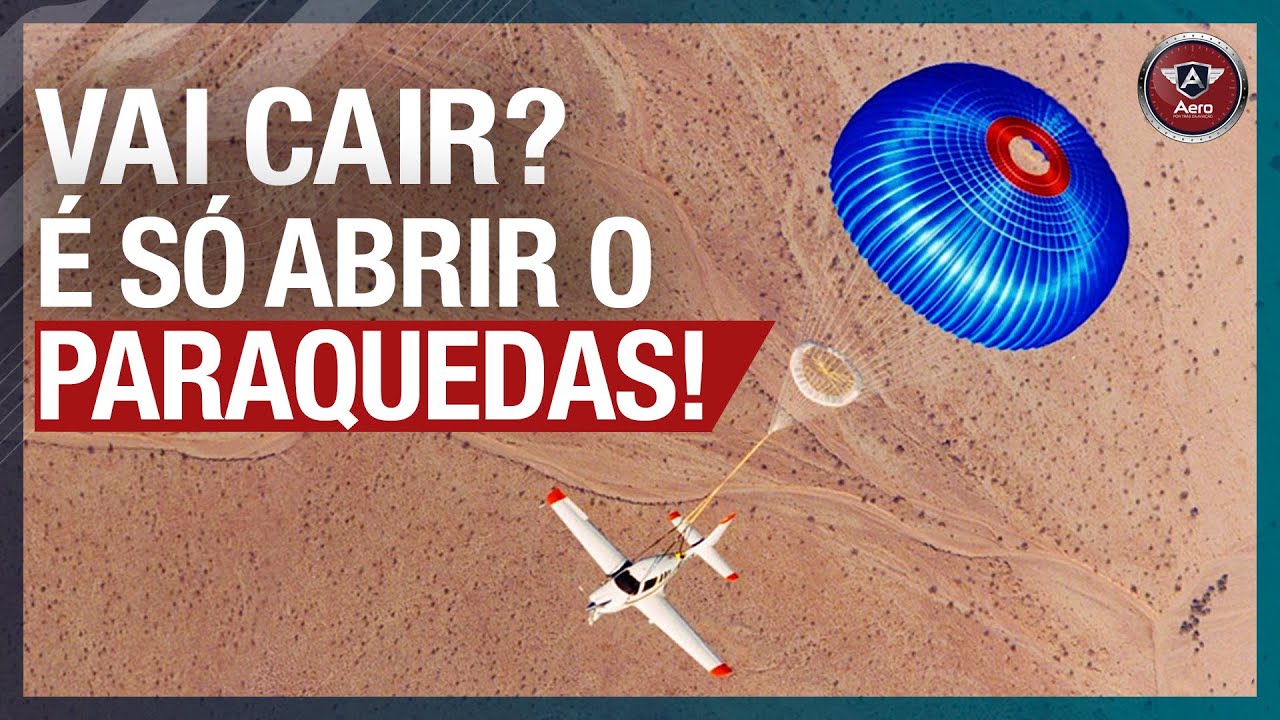 Alguns aviões TÊM PARAQUEDAS para evitar ACIDENTES