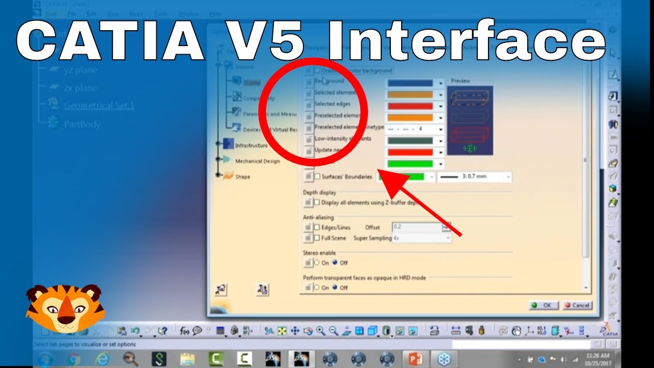 Customizing the CATIA V5 User Interface