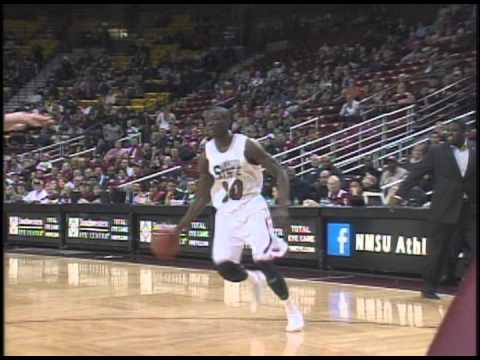 NM State's Bandja Sy dunks over Seattle defender