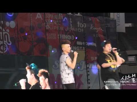 100821 Shindong Minho Key rapping