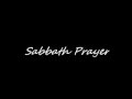 Sabbath Prayer
