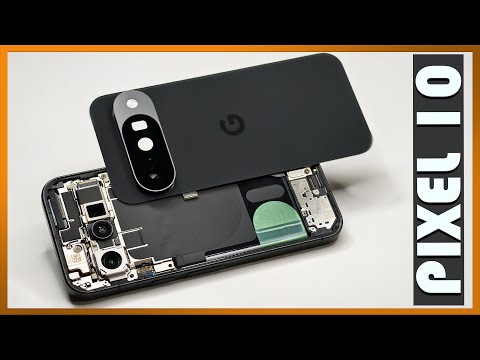 Google Pixel 10 Teardown Disassembly Phone Repair Video Review