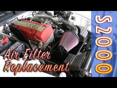 How to Replace an Air Filter - Honda S2000 K&N - Step-by-Step