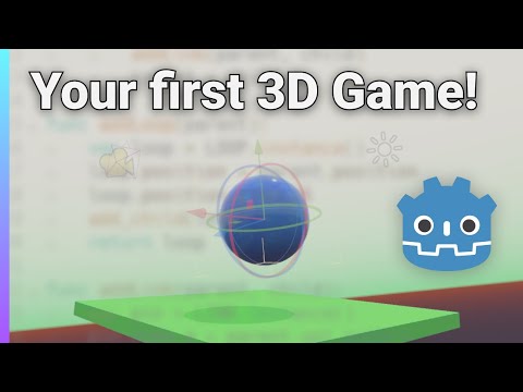Make your first 3D game from scratch in Godot Engine 3!