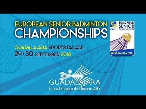 Last 16 & Quarterfinals (Court 2) - 2018 European Senior Championships